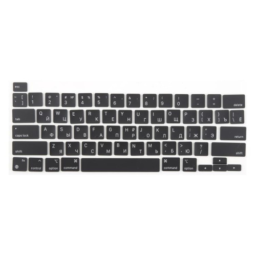 Touches de petite taille pour MacBook A2251, A2289, A2238 et A2338, version US, langue : russe SH4901635-03